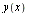 y(x)